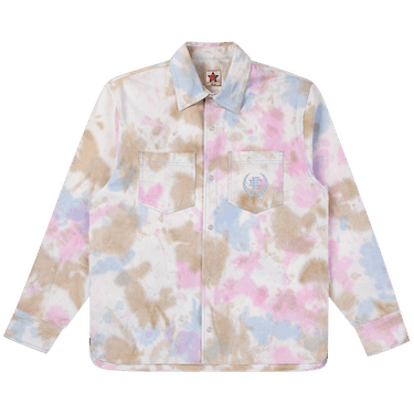 Eric Emanuel EE Tie Dye Shacket 'Pink'