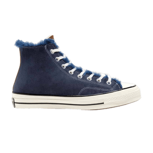 Tri Panel x Converse Chuck 70 Hi 'Navy Shearling'