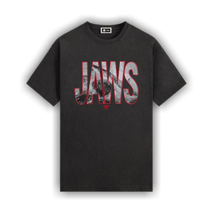 Kith For Jaws Shark Attack Vintage Tee 'Black'