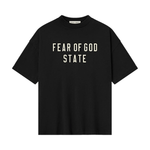 Fear of God Essentials 90's Fit T-Shirt 'Jet Black'