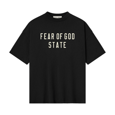 Fear of God Essentials 90's Fit T-Shirt 'Jet Black'