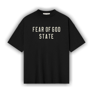 Fear of God Essentials 90's Fit T-Shirt 'Jet Black'