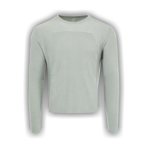 Rick Owens Ribbed Geo Sweatshirt 'Washed Indigo'