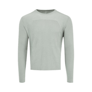 Rick Owens Ribbed Geo Sweatshirt 'Washed Indigo'