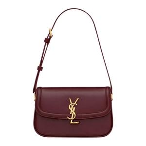 Saint Laurent Solferino Mini In Box 'Hot Wine'