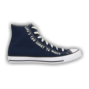 Converse Chuck Taylor All Star High 'Life's Too Short To Waste'