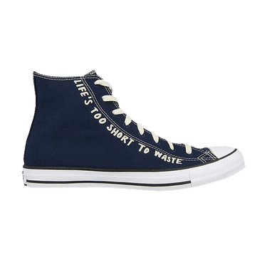 Converse Chuck Taylor All Star High 'Life's Too Short To Waste'