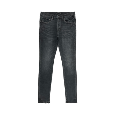 PURPLE BRAND Hotfix Logo Denim 'Black'