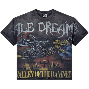 Vale Forever Ride The Dragon Tee 'Washed/Black'