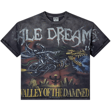 Vale Forever Ride The Dragon Tee 'Washed/Black'