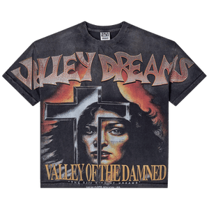 Vale Forever Damned Bling Tee 'Washed/Black'