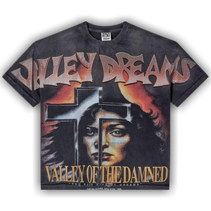 Vale Forever Damned Bling Tee 'Washed/Black'