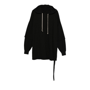 Rick Owens DRKSHDW Tommy Hustler Hoodie 'Black'
