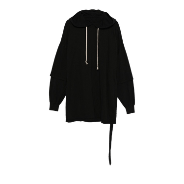 Rick Owens DRKSHDW Tommy Hustler Hoodie 'Black'