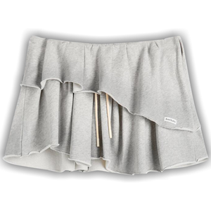 Acne Studios Felpa Skirt 'Grey Melange'