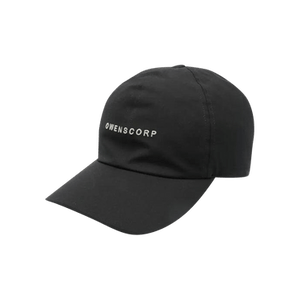 Rick Owens Baseball Cap 'Black/Pearl'
