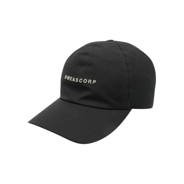 Rick Owens Baseball Cap 'Black/Pearl'