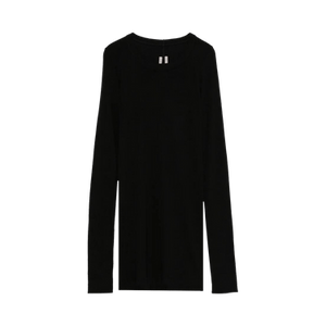 Rick Owens Rib Long-Sleeve T-Shirt 'Black'