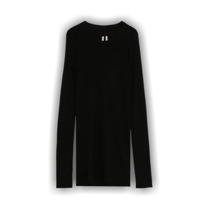 Rick Owens Rib Long-Sleeve T-Shirt 'Black'