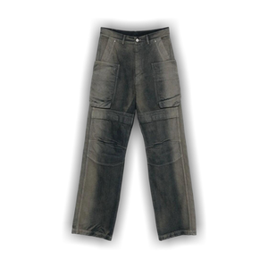 Rick Owens Pantaloni In Denim Stefan Cargo Jeans 'Darkdust Degrade'