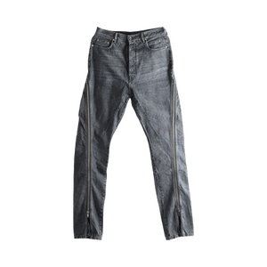 Rick Owens Denim Bolan Banana Pants 'Washed Grey'