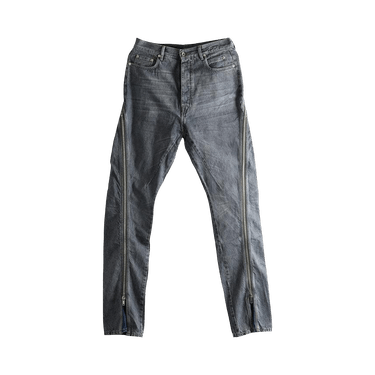 Rick Owens Denim Bolan Banana Pants 'Washed Grey'