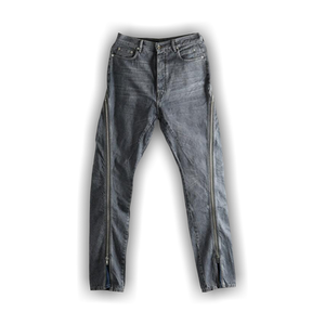 Rick Owens Denim Bolan Banana Pants 'Washed Grey'