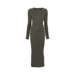 Rick Owens Abito Rib Long-Sleeve Dress 'Bosco'