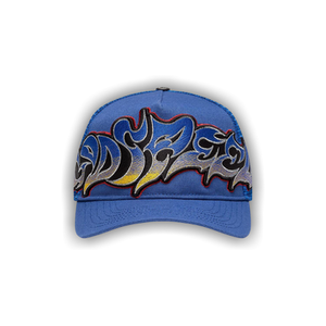 Godspeed Neo Trucker Hat 'Blue Yellow Red'