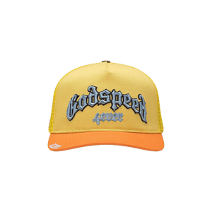 Godspeed Forever Trucker Hat 'Yellow Orange'