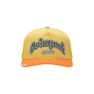 Godspeed Forever Trucker Hat 'Yellow Orange'