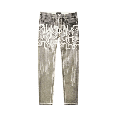 PURPLE BRAND Reverse Black Foil 'Off White'