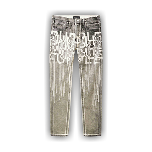 PURPLE BRAND Reverse Black Foil 'Off White'