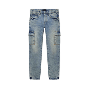 PURPLE BRAND Pumice Cargo 'Light Indigo'