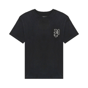 PURPLE BRAND Gothic Crystalong Sleeve Tee 'Black'