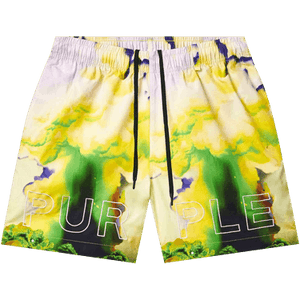 PURPLE BRAND Force Majeure Swim Shorts 'Yellow Green'