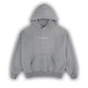 PURPLE BRAND Trademark Hoodie 'Grey'