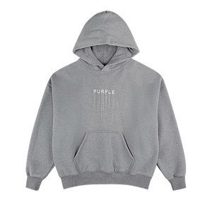 PURPLE BRAND Trademark Hoodie 'Grey'