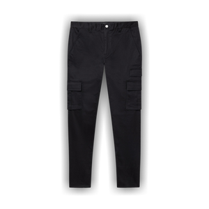 PURPLE BRAND Twill Cargo Pant 'Black'