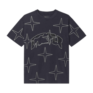 PURPLE BRAND Crystal Star Tee 'Black'