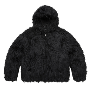 Supreme x Y’s Faux Fur Windstopper Hooded Bomber Jacket 'Black'