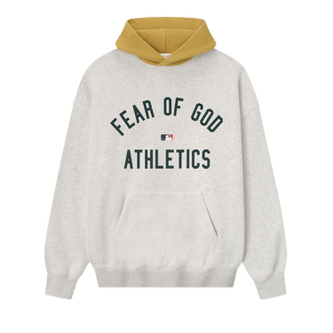 Fear of God Essentials Athletics Sport Hoodie 'Oatmeal Heather/Canyon'