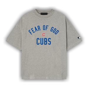 Fear of God Essentials Cubs 90s Tee 'Concrete Heather'