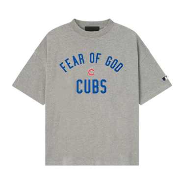 Fear of God Essentials Cubs 90s Tee 'Concrete Heather'