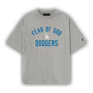 Fear of God Essentials Dodgers 90s Tee 'Concrete Heather'