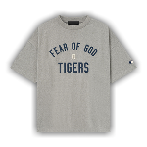 Fear of God Essentials Tigers 90s Tee 'Concrete Heather'