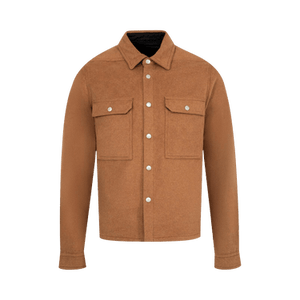 Rick Owens DRKSHDW Cropped Outershirt 'Rust'