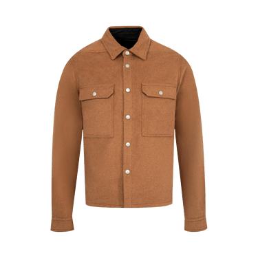 Rick Owens DRKSHDW Cropped Outershirt 'Rust'