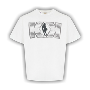 Gallery Dept. Funky Ass Records Tee 'Clean White'