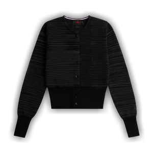 Air Jordan x Téla Knit Cardigan 'Dark Smoke Grey/Black'